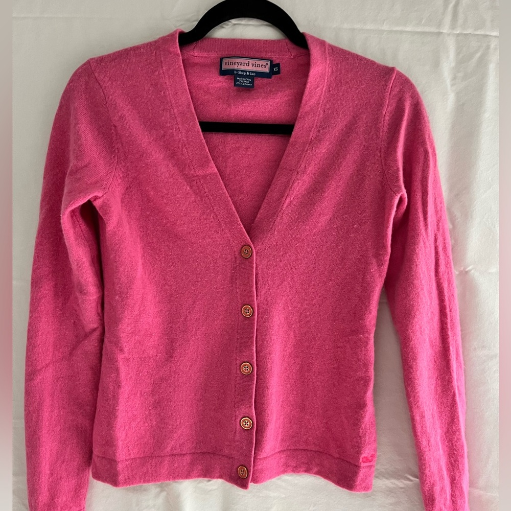 Vineyard vines cashmere cardigan - Picture 1 of 12